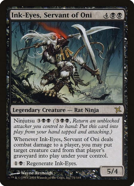 Ink-Eyes, Servant of Oni - Betrayers of Kamigawa Magic: The Gathering trading card