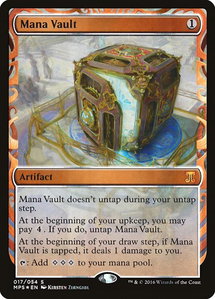 Mana Vault - Masterpiece Series: Kaladesh Inventions (MPS) #17 - Mythic Rare Magic: The Gathering Trading Card
