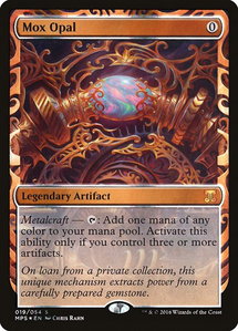 Mox Opal - Masterpiece Series: Kaladesh Inventions (MPS) #19 - Mythic Rare Magic: The Gathering Trading Card