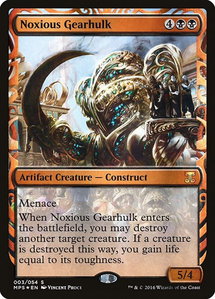 Noxious Gearhulk - Masterpiece Series: Kaladesh Inventions (MPS) #3 - Mythic Rare Magic: The Gathering Trading Card