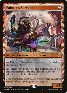 Painter's Servant - Masterpiece Series: Kaladesh Inventions (MPS) #20 - Mythic Rare Magic: The Gathering Trading Card
