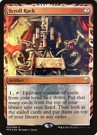 Scroll Rack - Masterpiece Series: Kaladesh Inventions (MPS) #22 - Mythic Magic: The Gathering Trading Card
