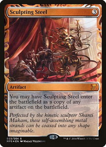 Sculpting Steel - Masterpiece Series: Kaladesh Inventions (MPS) #23 - Mythic Rare Magic: The Gathering Trading Card