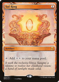 Sol Ring - Masterpiece Series: Kaladesh Inventions (MPS) #24 - Mythic Magic: The Gathering Trading Card