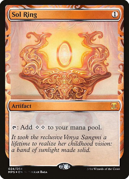Sol Ring - Masterpiece Series: Kaladesh Inventions Magic: The Gathering trading card
