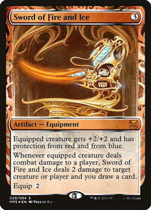 Sword of Fire and Ice - Masterpiece Series: Kaladesh Inventions (MPS) #29 - Mythic Rare Magic: The Gathering Trading Card