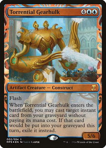 Torrential Gearhulk - Masterpiece Series: Kaladesh Inventions (MPS) #2 - Mythic Rare Magic: The Gathering Trading Card