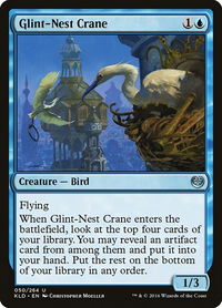 Glint-Nest Crane - Kaladesh (KLD) #50 - Uncommon Magic: The Gathering Trading Card