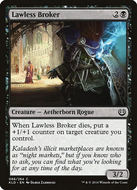 Lawless Broker - Kaladesh Magic: The Gathering trading card