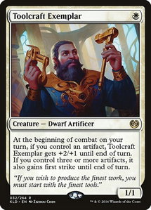 Toolcraft Exemplar - Kaladesh (KLD) #32 - Rare Magic: The Gathering Trading Card