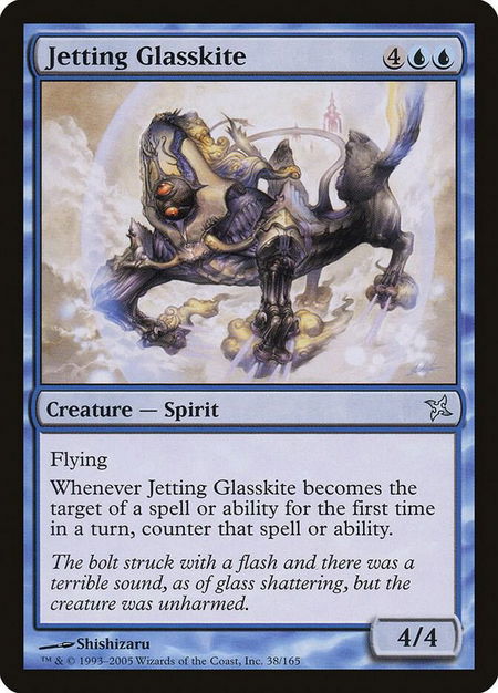Jetting Glasskite - Betrayers of Kamigawa Magic: The Gathering trading card