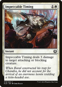 Impeccable Timing - Kaladesh (KLD) #19 - Common Magic: The Gathering Trading Card