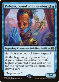 Padeem, Consul of Innovation - Kaladesh (KLD) #59 - Rare Magic: The Gathering Trading Card