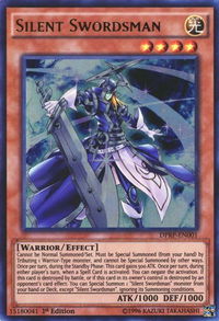 Silent Swordsman - Duelist Pack: Rivals of the Pharaoh (DPRP) #DPRP-EN001 - Ultra Rare YuGiOh Trading Card