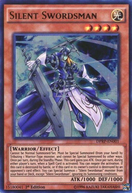 Silent Swordsman - Duelist Pack: Rivals of the Pharaoh YuGiOh trading card