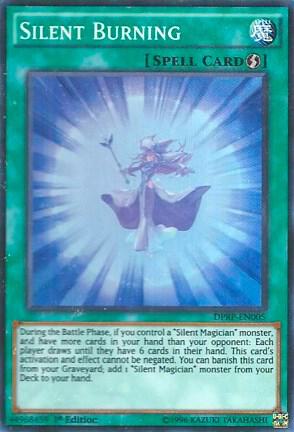 Silent Burning - Duelist Pack: Rivals of the Pharaoh YuGiOh trading card