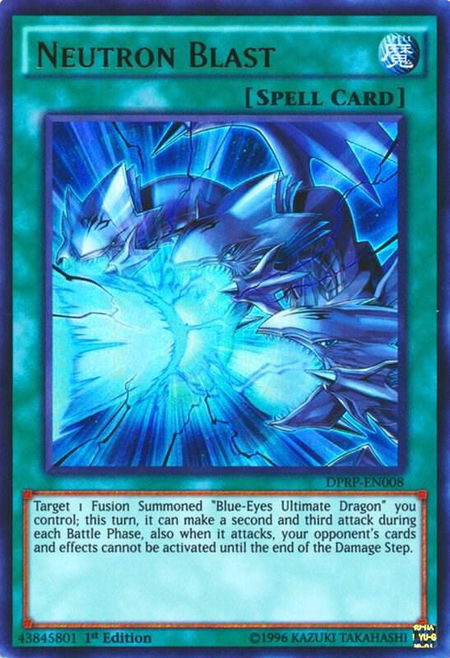 Neutron Blast - Duelist Pack: Rivals of the Pharaoh YuGiOh trading card