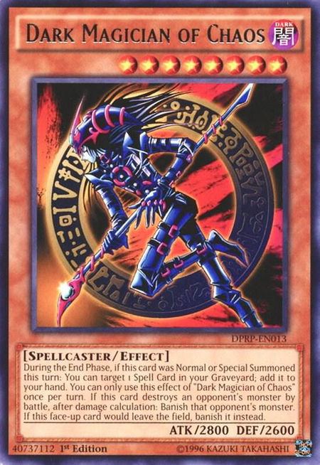 Dark Magician of Chaos - Duelist Pack: Rivals of the Pharaoh YuGiOh trading card