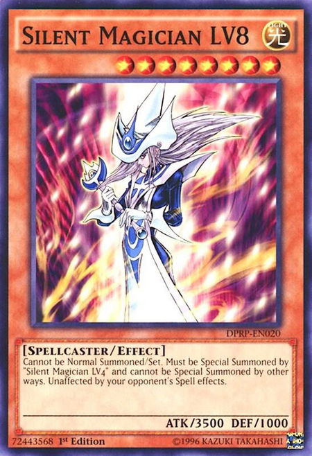 Silent Magician LV8 - Duelist Pack: Rivals of the Pharaoh YuGiOh trading card