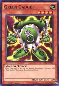 Green Gadget - Duelist Pack: Rivals of the Pharaoh (DPRP) #DPRP-EN021 - Common / Short Print YuGiOh Trading Card
