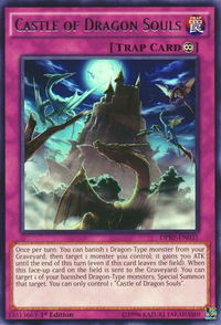 Castle of Dragon Souls - Duelist Pack: Rivals of the Pharaoh (DPRP) #DPRP-EN031 - Rare YuGiOh Trading Card