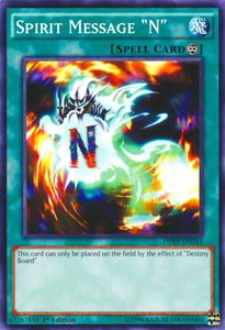 Spirit Message "N" - Duelist Pack: Rivals of the Pharaoh (DPRP) #DPRP-EN043 - Common / Short Print YuGiOh Trading Card