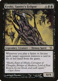Kyoki, Sanity's Eclipse - Betrayers of Kamigawa (BOK) #72 - Rare Magic: The Gathering Trading Card