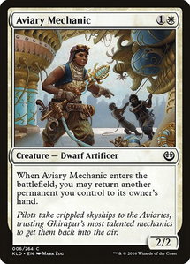 Aviary Mechanic - Kaladesh (KLD) #6 - Common Magic: The Gathering Trading Card