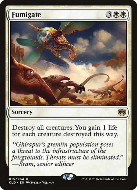 Fumigate - Kaladesh Magic: The Gathering trading card