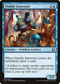 Nimble Innovator - Kaladesh (KLD) #58 - Common Magic: The Gathering Trading Card