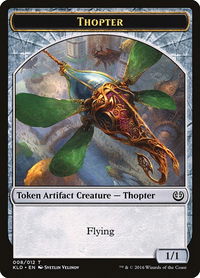 Thopter Token (008) - Kaladesh (KLD) #8 - Token Magic: The Gathering Trading Card