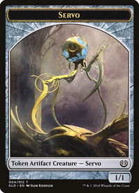 Servo Token (004) - Kaladesh (KLD) #4 - Token Magic: The Gathering Trading Card