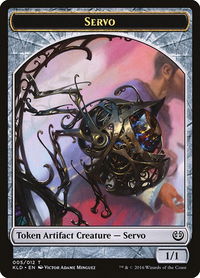 Servo Token (005) - Kaladesh (KLD) #5 - Token Magic: The Gathering Trading Card