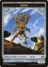 Servo Token (006) - Kaladesh (KLD) #6 - Token Magic: The Gathering Trading Card