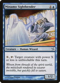 Minamo Sightbender - Betrayers of Kamigawa (BOK) #41 - Uncommon Magic: The Gathering Trading Card