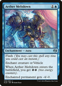 Aether Meltdown - Kaladesh (KLD) #36 - Uncommon Magic: The Gathering Trading Card