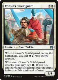 Consul's Shieldguard - Kaladesh (KLD) #11 - Uncommon Magic: The Gathering Trading Card