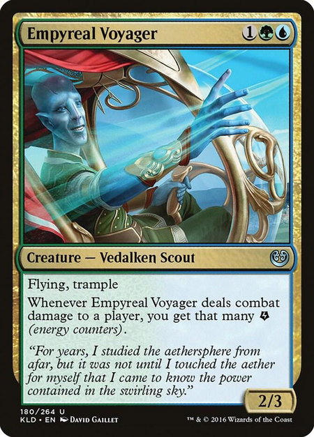 Empyreal Voyager - Kaladesh Magic: The Gathering trading card