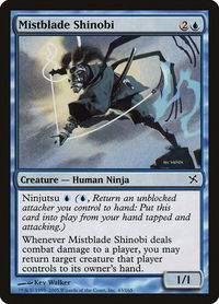 Mistblade Shinobi - Betrayers of Kamigawa (BOK) #43 - Common Magic: The Gathering Trading Card