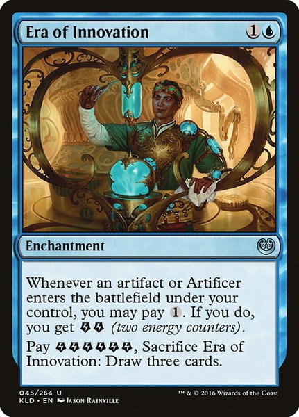 Era of Innovation trading card from Kaladesh Era of Innovation - Kaladesh Magic: The Gathering trading card