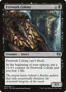 Fretwork Colony - Kaladesh (KLD) #83 - Uncommon Magic: The Gathering Trading Card