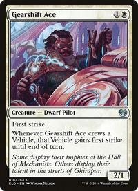 Gearshift Ace - Kaladesh (KLD) #16 - Uncommon Magic: The Gathering Trading Card