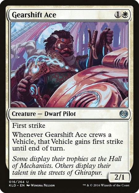 Gearshift Ace - Kaladesh Magic: The Gathering trading card
