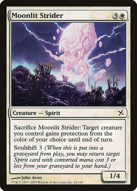 Moonlit Strider - Betrayers of Kamigawa Magic: The Gathering trading card