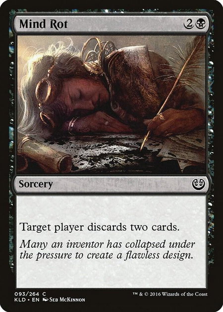 Mind Rot - Kaladesh Magic: The Gathering trading card