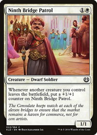 Ninth Bridge Patrol - Kaladesh (KLD) #22 - Common Magic: The Gathering Trading Card