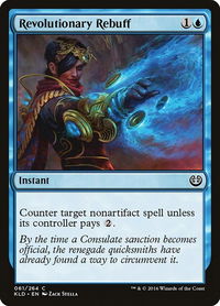Revolutionary Rebuff - Kaladesh (KLD) #61 - Common Magic: The Gathering Trading Card