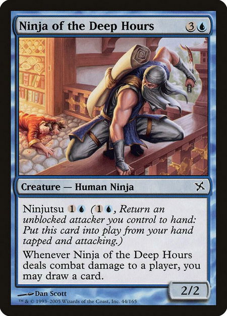 Ninja of the Deep Hours - Betrayers of Kamigawa Magic: The Gathering trading card
