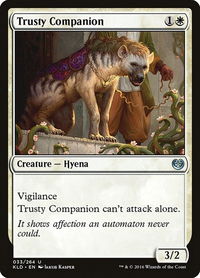 Trusty Companion - Kaladesh (KLD) #33 - Uncommon Magic: The Gathering Trading Card