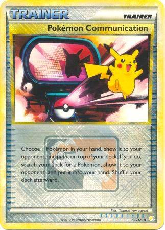 Pokemon Communication - 98/123 (League Promo) trading card from League & Championship Cards Pokemon Communication - 98/123 (League Promo) - League & Championship Cards Pokémon trading card